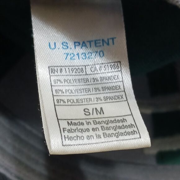 Eastern Michigan Eagles Hat Cap Adult Small Medium S/M Green Stretch Adidas - Picture 11 of 12